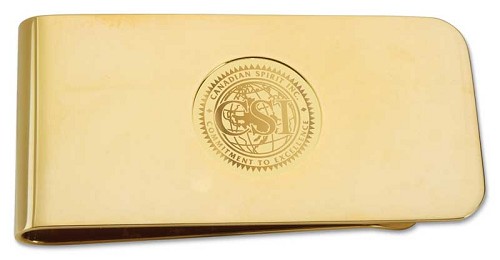 Money Clip - Gold